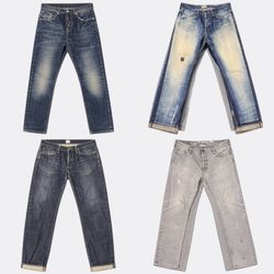 Versace Carhartt Straight Denim jeans nudie Ralph ..