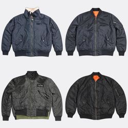 Alpha Industries Schott Bomber Jackets