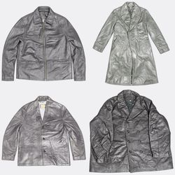 Leather Jackets and Trench Coats Lot