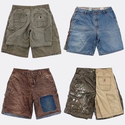 CR13322 Vintage Carhartt Shorts Bundle