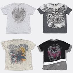 CR13191 Vintage Skull T-Shirts