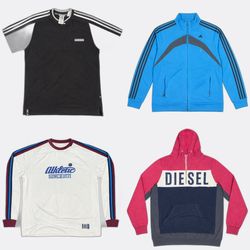 Adidas Nike Sweatshirts Lot
