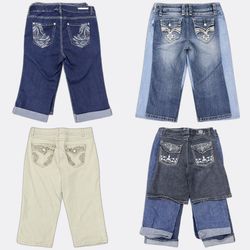 Rock Revival Denim Capri Pants