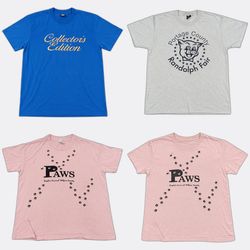 CR13582 Pacco di T-shirt vintage cucitura singola