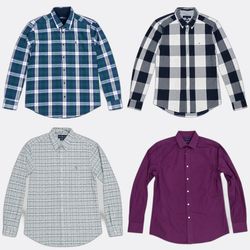 Polo Ralph Lauren & Tommy Hilfiger Button-Up Shirt..