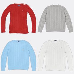 Polo Ralph Lauren Cable Knit Sweaters