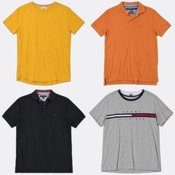 Tommy Hilfiger Polo & Crew Neck T-Shirts - BUNDLE ..