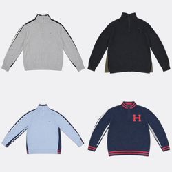 Tommy Hilfiger Malha com Zíper 1/4