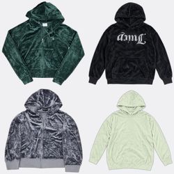 Juicy Couture Velour Zip Hoodies
