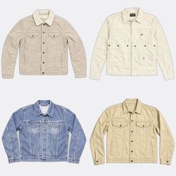 Levi's Wrangler Denim and Corduroy Jackets