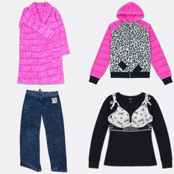 Juicy Couture Sweatpants Tops Shorts Bundle