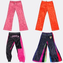 Juicy Couture Velour Track Pants