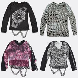 Betty Boop Long Sleeve T-shirts