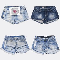 Y2K WallFlower Denim Shorts WR-2710B18