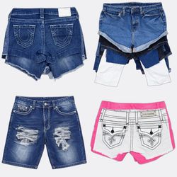 Rock Revival True Religion Denim Shorts