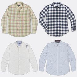 AR-018 Tommy Hilfiger Burberry Chemises à boutons