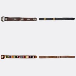 Western Leather Belts-AV-205