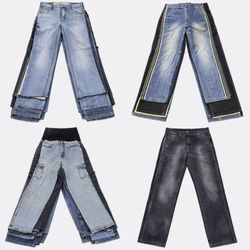 Vintage Baggy Hip Hop Denim Jeans
