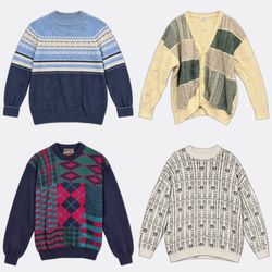 995 Patterned Knitwear and Sweaters
