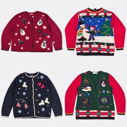 Code#028 Novelty Christmas Knitwear and Sweater Ve..