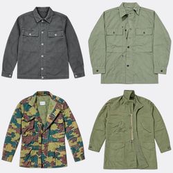 Military Jackets and Camo Field Coats