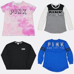 Camisetas de manga larga PINK
