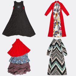 Women's Printed and Solid Dresses Selection