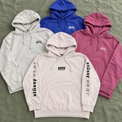Lot de sweatshirts et hoodies Stüssy