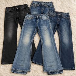 Miss Me True Religion Rock Revival Jeans RV # 1963