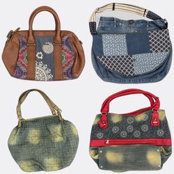 Y2k denim Large Handbags