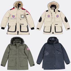 Canada Goose Parkas Winter Coats Lot