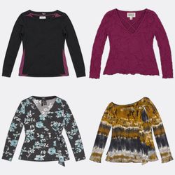 Y2K Long sleeve blouse