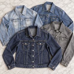 Giacche di jeans vintage in lotto