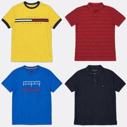 Tommy Hilfiger Polo & Crew Neck t-Shirts BUNDLE 10