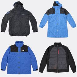Columbia The North Face Vestes