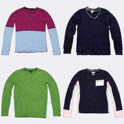 Tommy Hilfiger Pull classique à col rond (GRV-10-0..