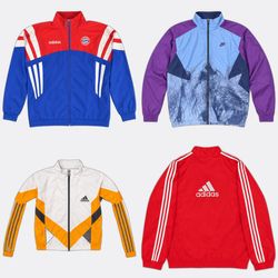 Adidas Nike Track Jackets