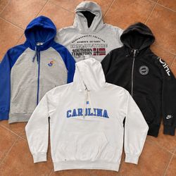 Printed Graphic Zip Up and Pullover Hoodies
