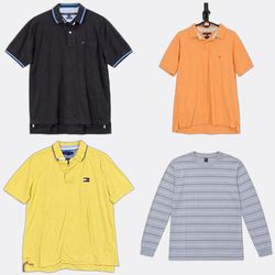 Tommy Hilfiger Polo & Crew Neck T-Shirts - BUNDLE ..