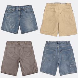 Levi's Denim and Cargo Shorts