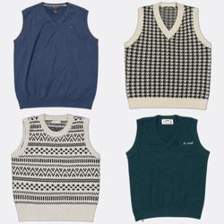 Gilets-pulls en maille