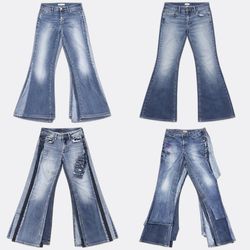 Y2K Unbranded Bootcut And Flared Jeans