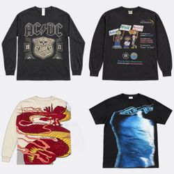 Stüssy Harley-Davidson Printed T-Shirts