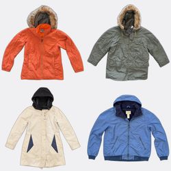 MIX BRANDED HEAVY JACKETS Jack Wolfskin Helly Hans..