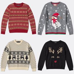 1131 Christmas Knitwear Sweaters and Cardigans