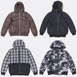 Winter Hooded Puffer Jackets