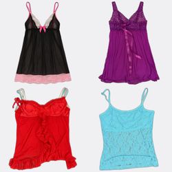 Y2k Girls Comfy Lace Trim Camisoles