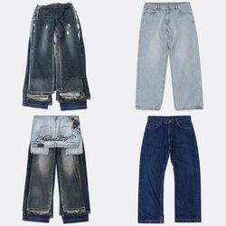 CR13672 Vintage Designer Men Jeans Bundle