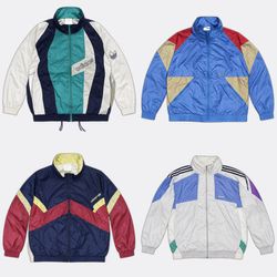 Adidas Vintage Windbreaker Jackets