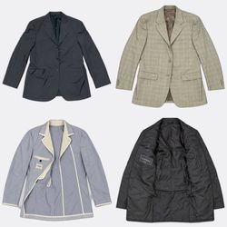 Premium branded Canali Prada Armani Suit Blazer (V..